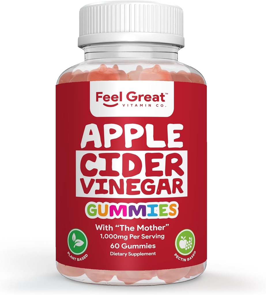 Cíťte veľké vitamíny jablkový Cider Ocogar Gummies 