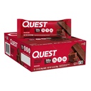 Quest Nutrition Chocolate Brownie Protein Bar, 20g Protein, 1g Cukor, 4g Net Carb, bez lepku, bez lepku, 12 g