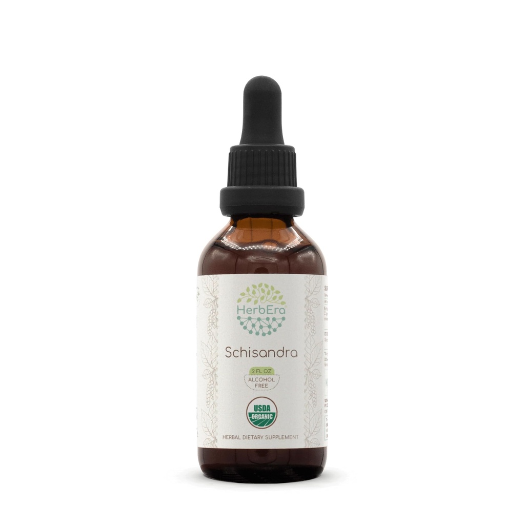 HerbEra Schisandra B60 USDA Organic Tincture 