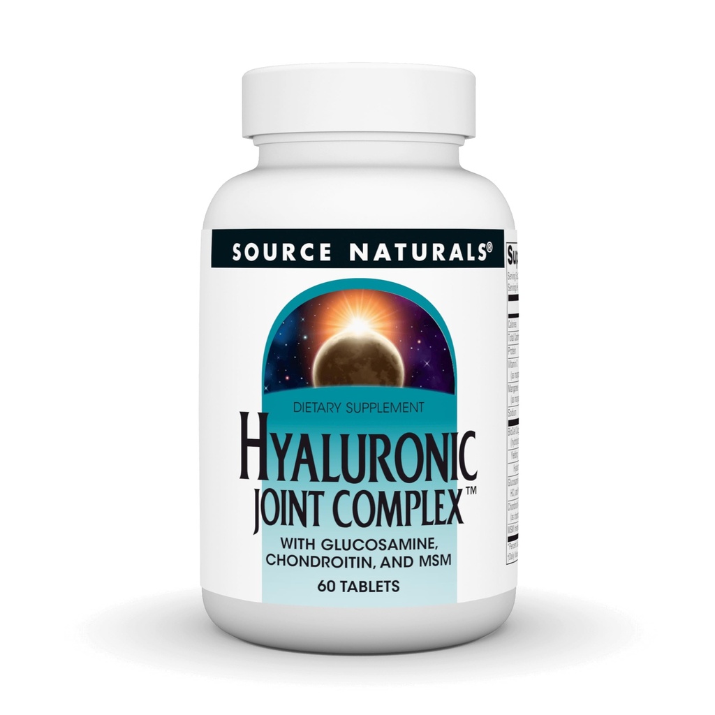 Zdroj Naturals Hyaluronic Joint Complex s glukozamínom, Chondroitín & MSM Extra sila - 60 tabliet