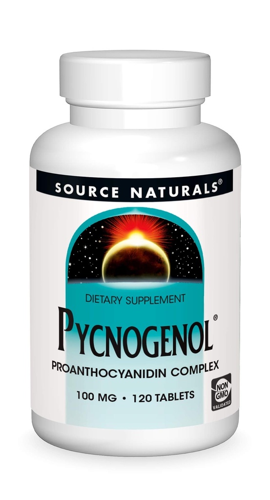 Zdroj Naturals Pycnogenol, Proanthocyanidín Complex, 100 mg - 120 tabliet