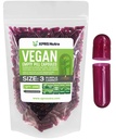 XPRS Nutra Veľkosť 3 prázdne kapsuly - 1000 Počet prázdnych Vegan - Vegetariánske pilulky - DIY Rastlinné Kapsule Plnenie - Veggie pilulky (Purple Carrot)