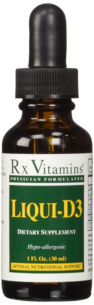 Rx Vitamíny Liqui-d3 2000 Iu, 1 Fl Oz (Pack of 1)