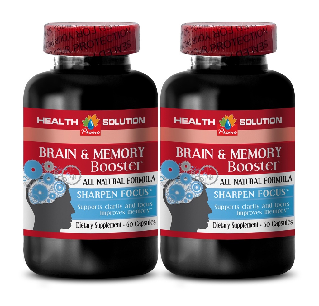 mozog a pamäť - BRAIN A MEMORY BOOSTER - zvýšenie rýchlosti spracovania, jasnosť mysle a zaostrovanie doplnok, podpora mysle a pamäte doplnok, doplnok pamäťového mozgu, mladistvý mozog - 2B 120 Caps