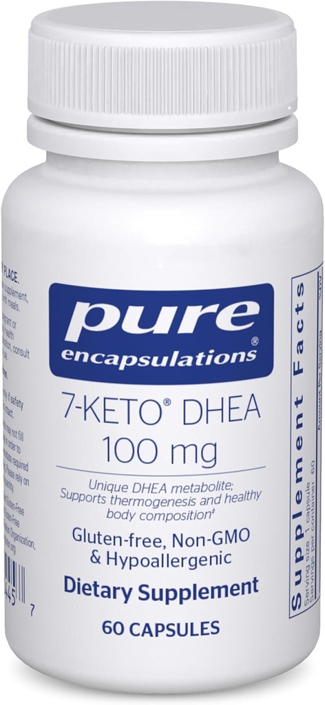 Pure Encapsulations 7- Keto DHEA 100 mg 
