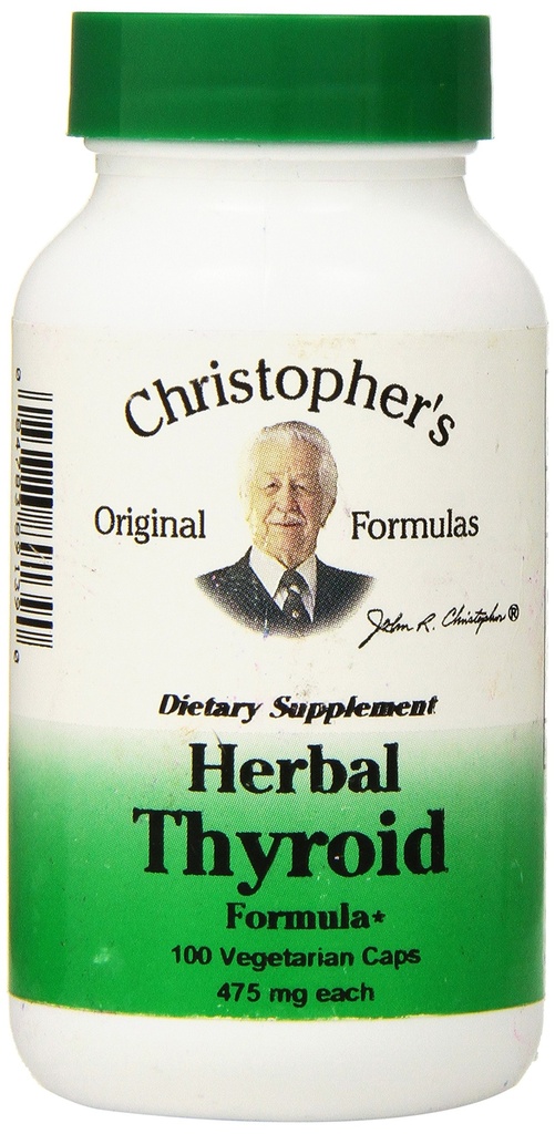 Dr Christopher's Formula Dr Christopher's Formula bylinné štítnej žľazy, 100 Počet