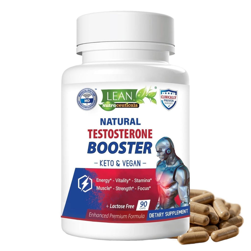 LEAN Nutra Testosterón Booster pre mužov 