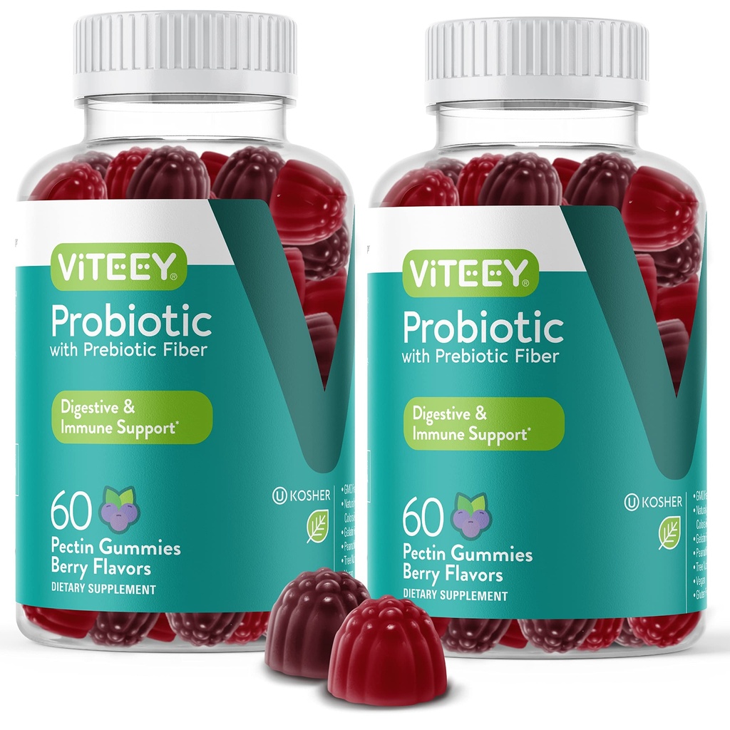 VITEJSKÉ probiotické Gummy s prebiotikami 
