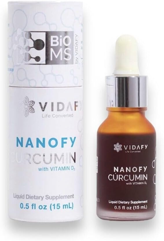 Curcumin NANOFY s bioMS a D3