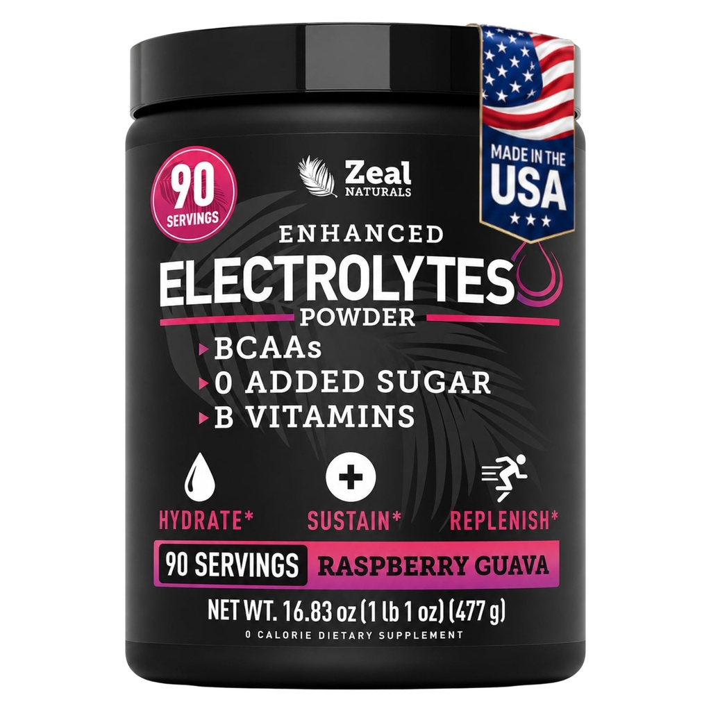 Zelenina Naturals Elektrolyte Powder Recovery Nápoj (90 Slúži 