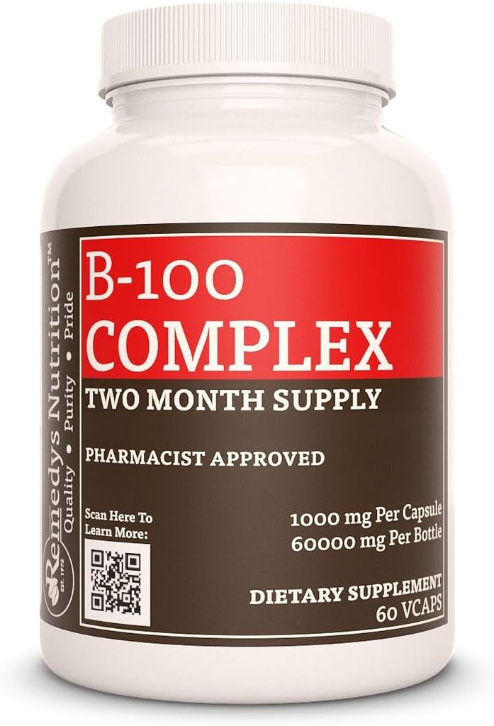 Remedy výživy Vitamín B-100 Complex 