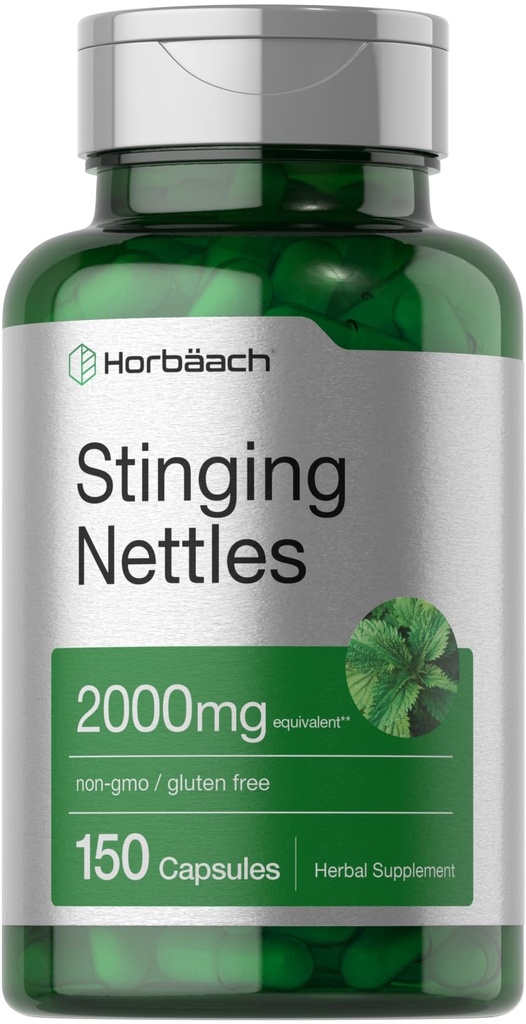 Horbäach Stinging Nettle Kapsule 2000mg 