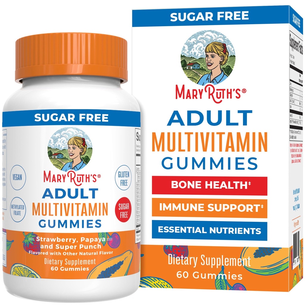 MaryRuth Organics Multivitamíny pre ženy a mužov 