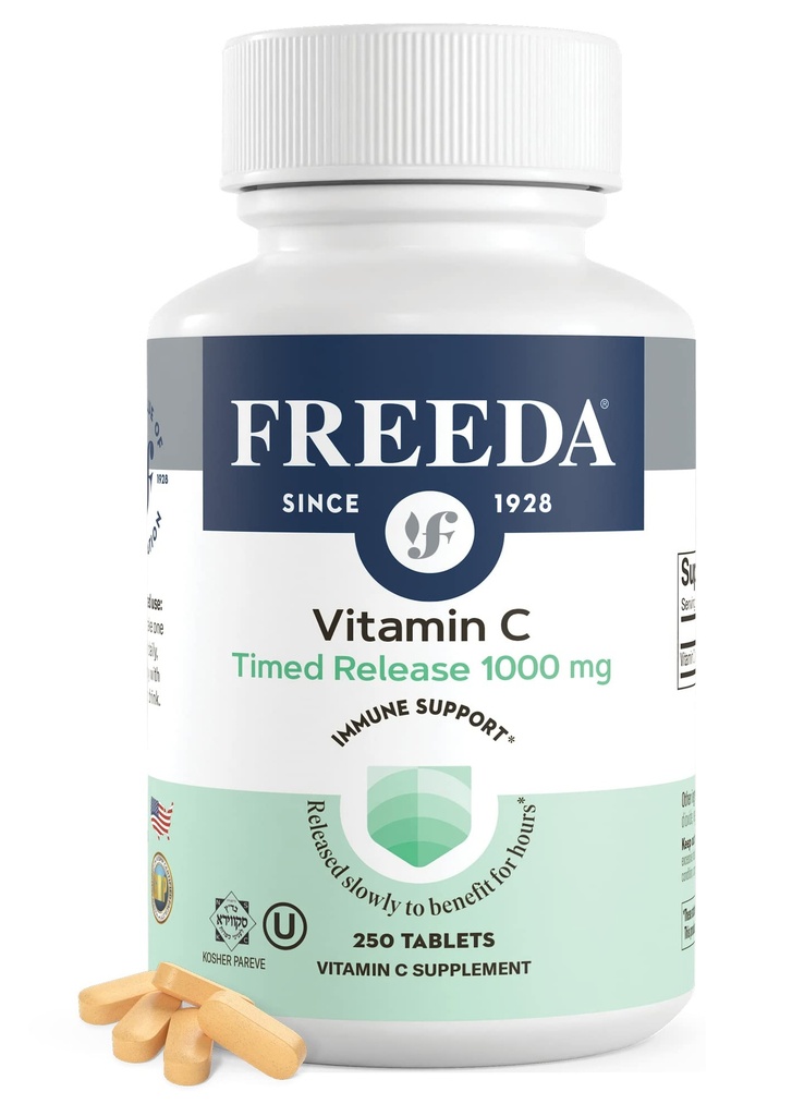 FREEDA vitamín C - Timed Release 1000mg