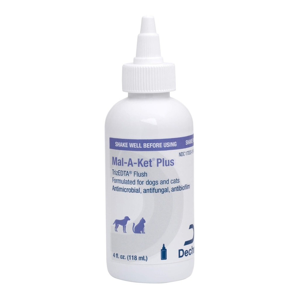 Mal-A-Ket Plus TrizEDTA Flush pre mačky a psy, 4 oz
