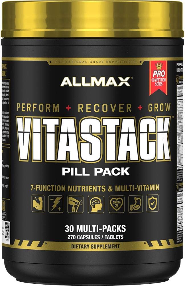 AllMAX Nutrition Vitastack, vitamín & Nutrient Stack Balenia, 30 balenia