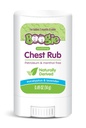 Boogie Chest Rub Stick pre upokojujúce Relief, bez ropy, USDA Organic, prirodzene odvodené, upokojujúce Eucalyptus a levandule, 0.49 oz (Pack of 1)