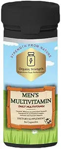 Mužské multivitamínové kapsuly: Odomkni svoj vrcholový výkon a optimálne zdravie s 300% priemerným denným príjmom vitamín A, B, C, biotín, horčík, zinok, chróm (60 počet)