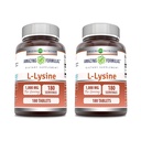 Úžasné vzorce L-lyzín 1000mg Aminokyseliny tablety doplnok 