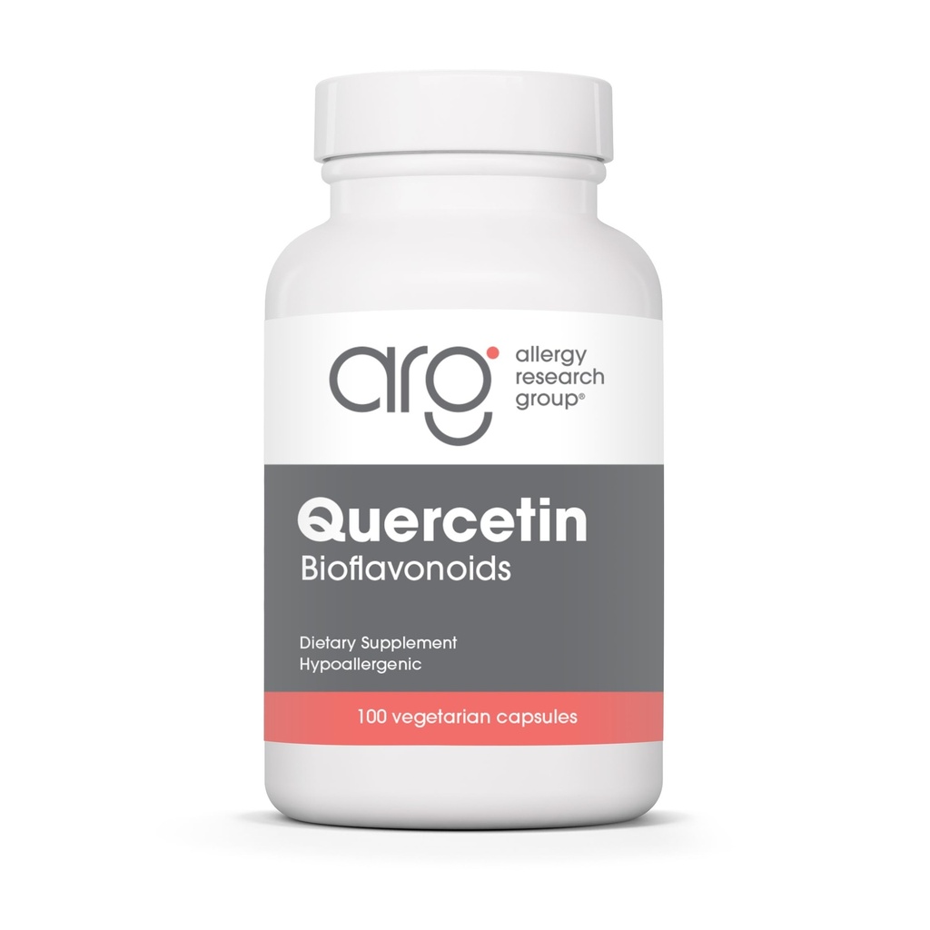 Alergy Research Group Quercetin Bioflavonoids - Citron Bioflavonoid Complex, Rutin, Citrus Extract, Hesperidin, Vegetariánske kapsule - 100 grófov