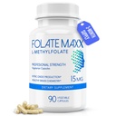 FolateMaxx L-Metylfolát 15mg 90 Kapsule 