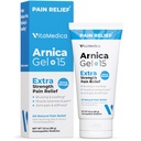 VitaMedica Arnica Gel Plus 15 liečiace rastlinné zlúčeniny, extra sila Formulácia pre podliatiny, opuchy, bolesti kĺbov, svalová bolesť a stuhnutosť, všetko-prírodné, rastlina-založené úľava od bolesti