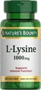 Nature's Bounty L- Lysine, 1000 mg, 60 tabliet
