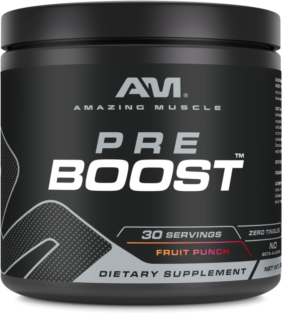 Amazing Muscle Pre Boost 30 Servíruje 