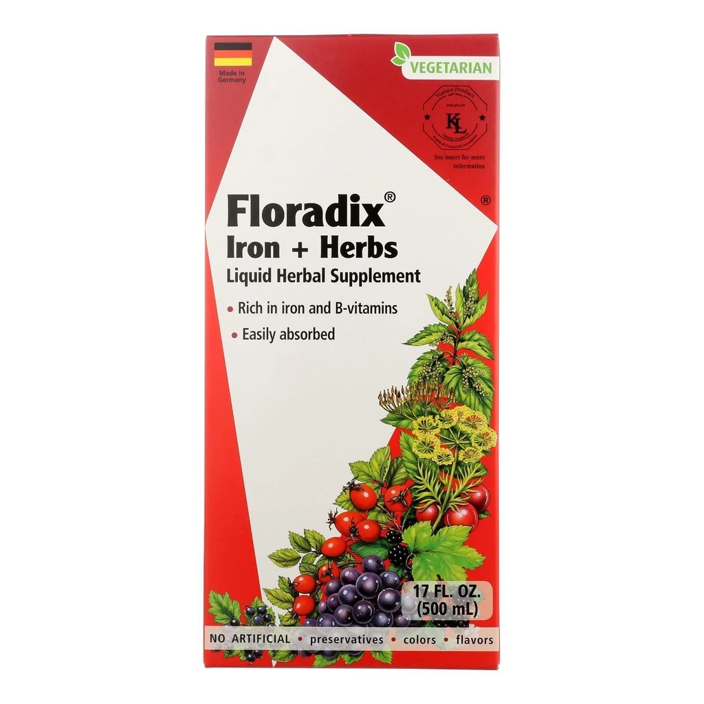 FLORADIX Železo a bylinky, 17 FZ