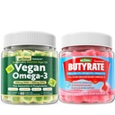 Vegan Omega 3 Gummies + Butyrat Gummies Sugar Free