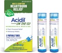 Acidila Boiron na cestách Go Essential for Relief of Acid Reflux, Pálenie záhy, poruchy trávenia, Bloating, a Narušenie Žalúdok - 2 Počet (160 Pellets)