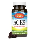 Carlson - ACES, vitamíny A, C, E + selén, bunkové zdravie a imunitná podpora, antioxidant, 50 softgelov