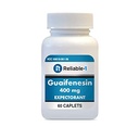 Spoľahlivý-1 Laboratóriá Guaifenesin 400 mg Caplets Cough a Muscus Relief