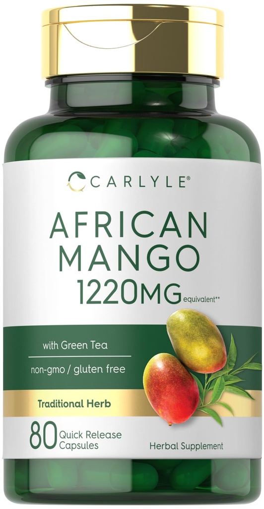 Carlyle African Mango Supplement 1220mg 