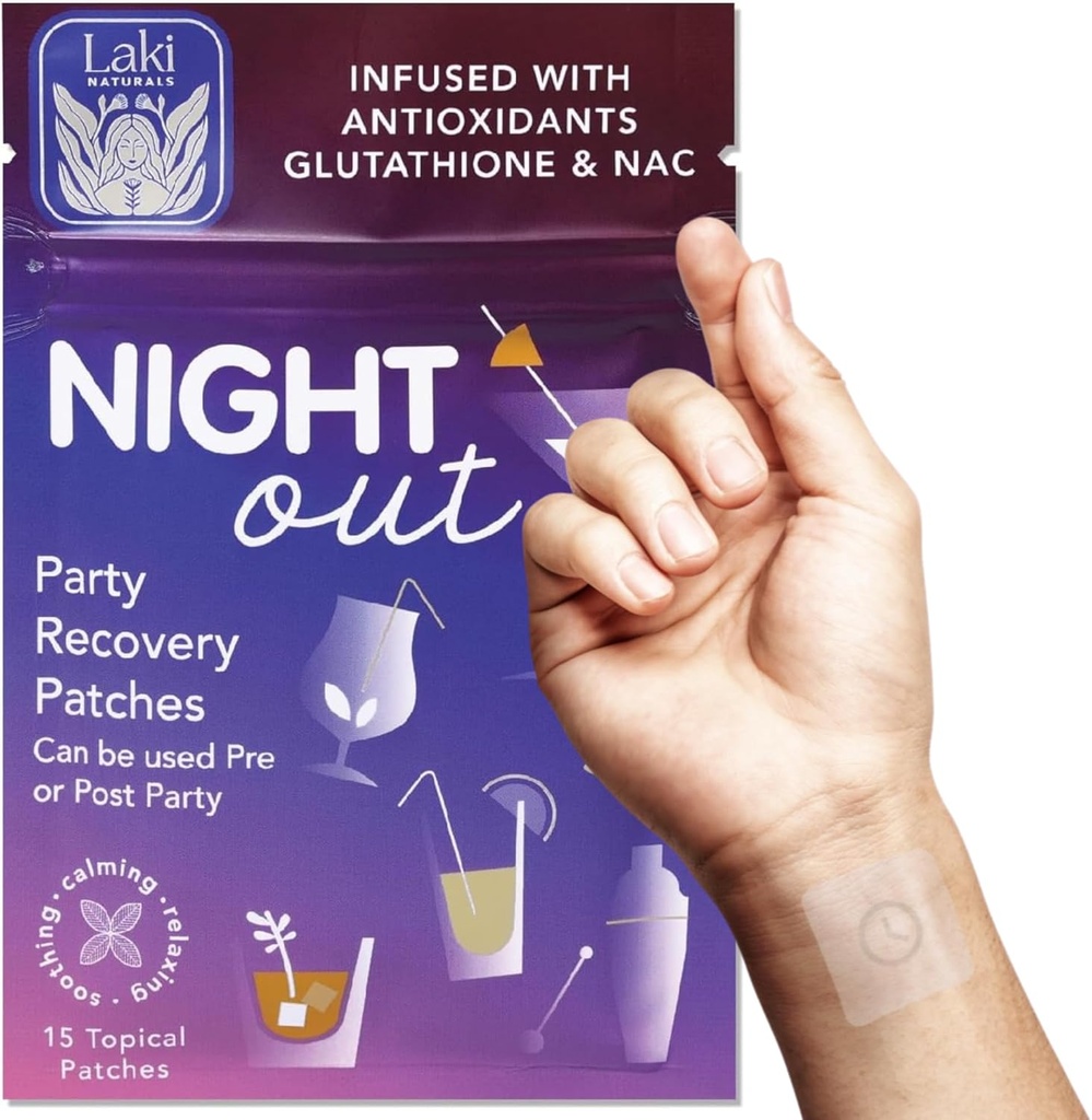 Laki Naturals Night-Out Patch (Pack of 15) 