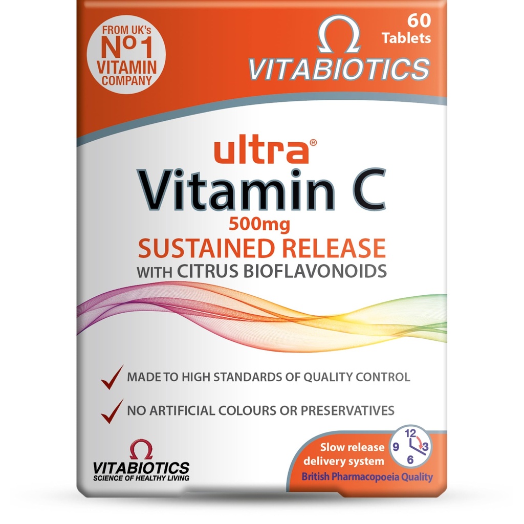 Vitabiotiká - Ultra vitamín C - 60 tabliet