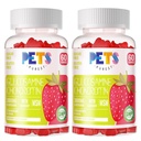 Domáce zvieratá Čistá Glukozamín Chondroitín Gummy s extra silou MSM a bazy - Spoločná podpora, Antioxidant Immune Suplement for Adult for Adults, Men & Women.