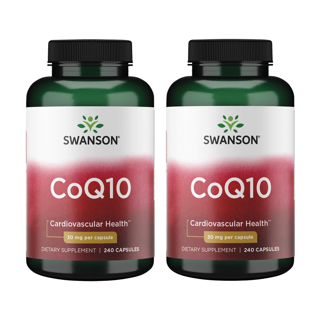 Swanson Coq10 30 mg 240 Caps (2 balenia)