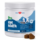 Očná podpora pre psy - 90 mäkké žuvačky - Doplnky pre psov pre videnie, Očné vitamíny pre psy, s codovým pečeňovým olejom Antioxidant, Pes Omega Supplement, Omega 3 EPA a DHA mastné kyseliny.