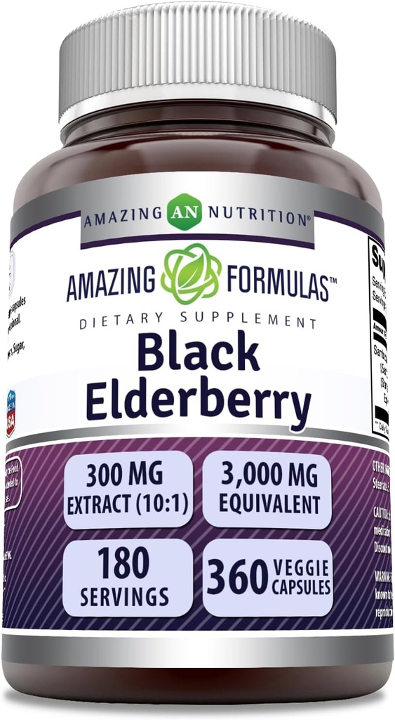 Amazing Formules Sambucus Black Elderberry 