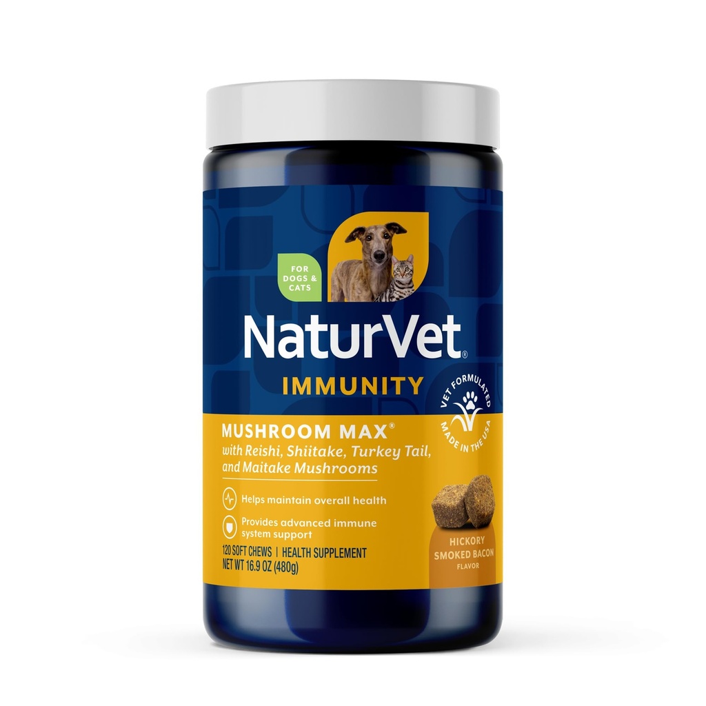 NaturVet Huba Max Advanced Immune Support Doplnok Pes 