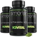 (3 balenia) inteligentnejší vitamín K2 MK7 100mcg, vyrobený s K2VITAL a Kale, 180 tekutých mäkkých látok