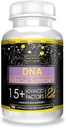 ACTIF DNA Mega Podpora s 15+ Pokročilé faktory - Non-GMO, Fast-Acting, Made in USA, 60 Počet