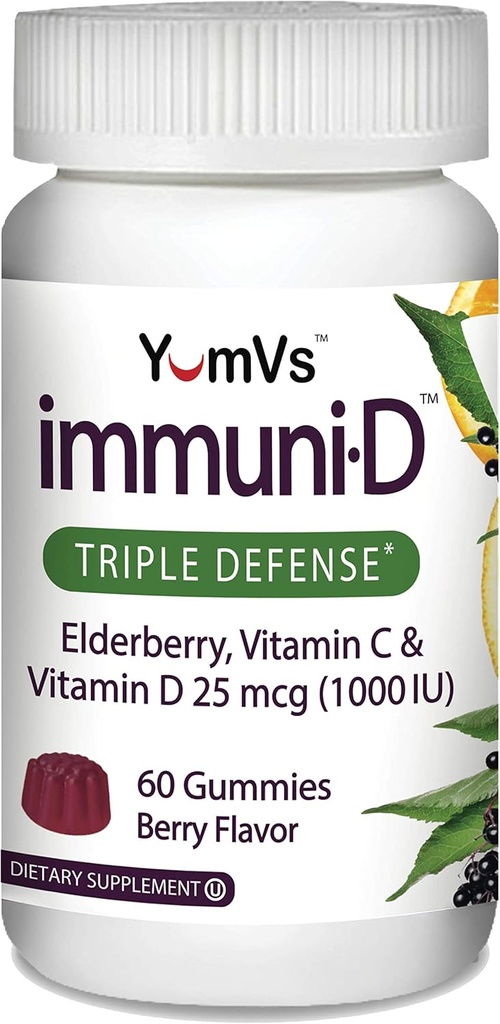 ImmuniD bazové Gummy od YumVs 
