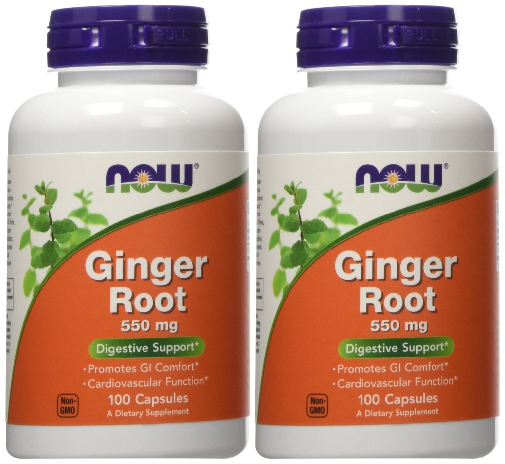 Ginger Root 550mg 100 Kapsule (Pack of 2)