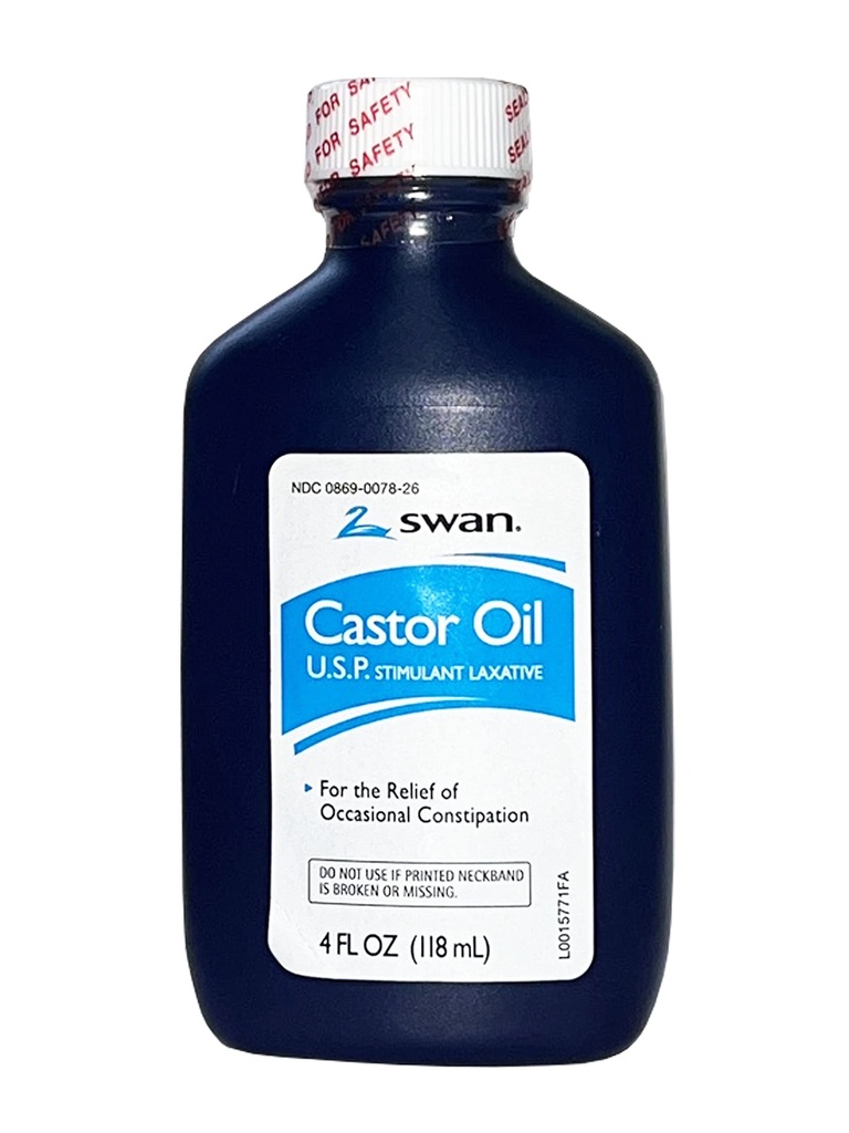 USP oleja SWAN 100% stimulant preháňadlo 4 FL OZ - na zmiernenie príležitostnej zápcha