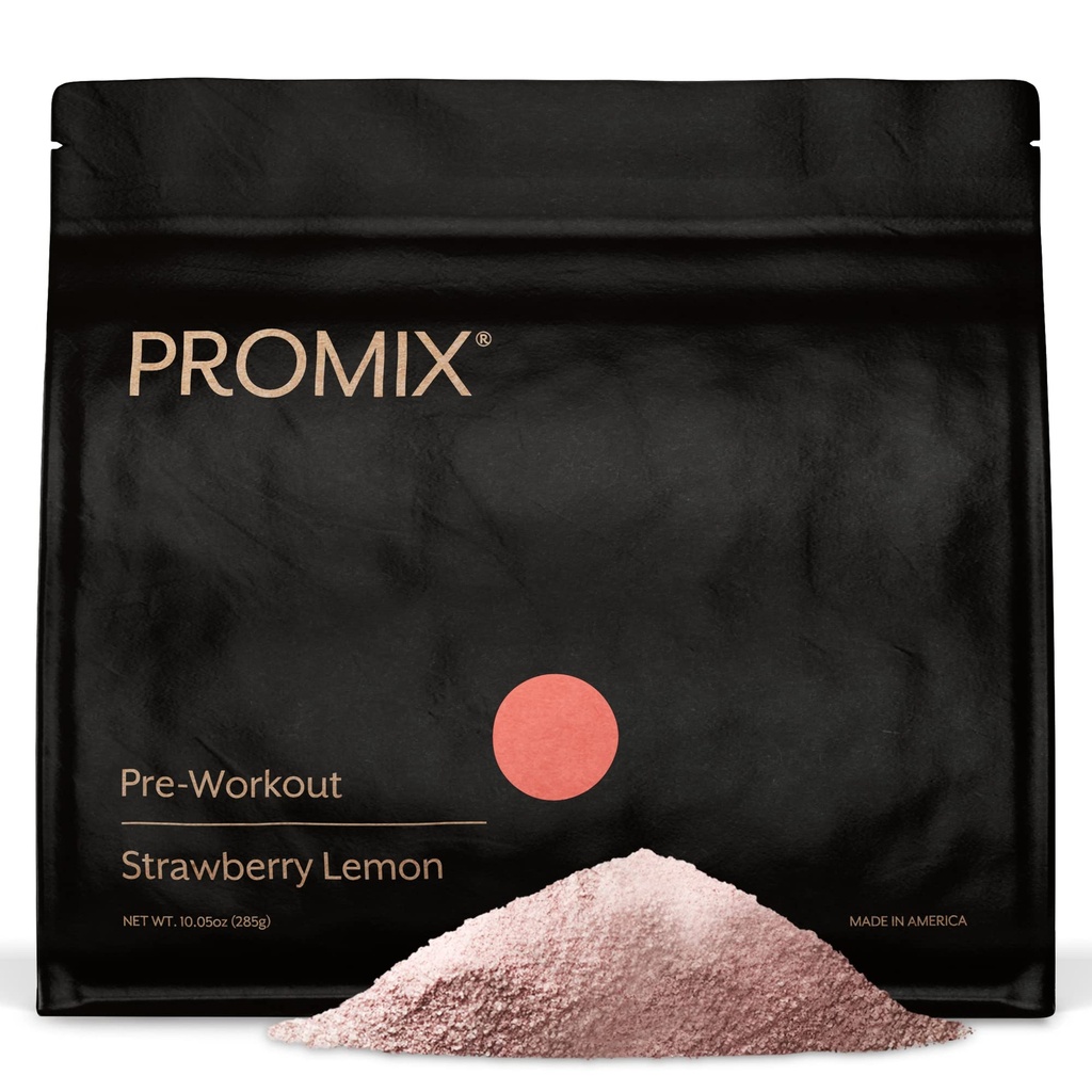 Promix Pre-Workout Powder, Strawberry Lemon 