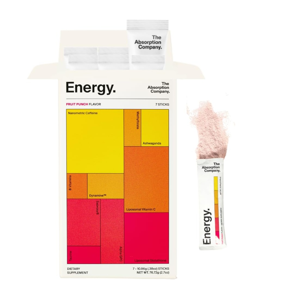 Sorpcia Company Energy Drink Powder Mix Packets 