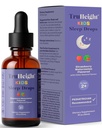 TruHeight Kids Sleep Tinktúra Vek 2+ (Vodové melóny) - Deti, Batoľatá a deti Prírodné Sleep Aid - Baby, Batoľatá, Child Melatonin 2 Rok + - Vitamín B6, Riboflavín, Zinok, meď, Lemon Balm
