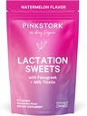 Pink Stork Laktácia sladkosti Supplement, Dojčenie Snacks s senovka grécka a mlieko bodka na podporu materského mlieka - 30 Vodomelo Candy kvapky (Backaging May Vary)